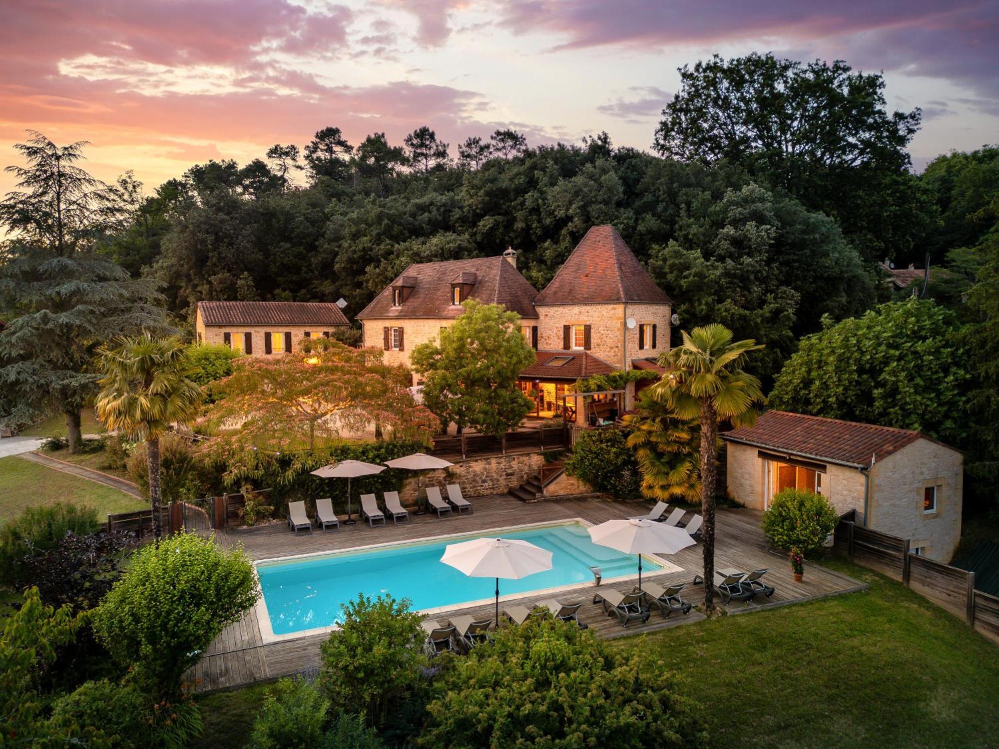 Domaine De Campagnac - Spa & Sauna Carsac-Aillac Exteriér fotografie
